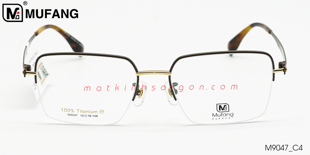 Gọng Kính B-Titanium Mufang M9047 C4 - Hình 3