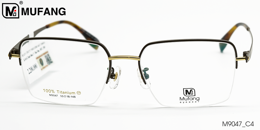 Gọng Kính B-Titanium Mufang M9047 C4 - Hình 4