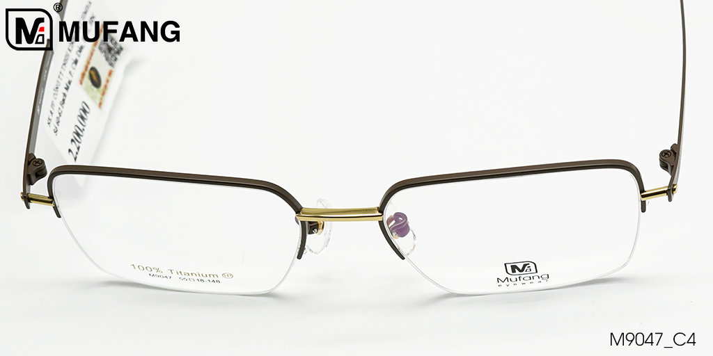 Gọng Kính B-Titanium Mufang M9047 C4 - Hình 5