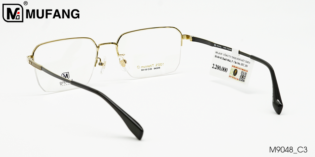 Gọng Kính Mufang B-Titanium M9048 C3 - Hình 4