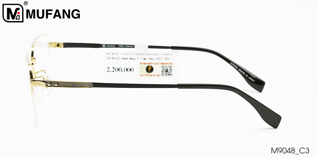 Gọng Kính Mufang B-Titanium M9048 C3 - Hình 5
