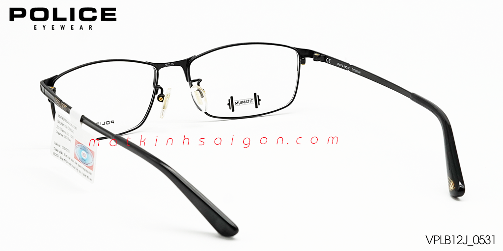 GỌNG KÍNH POLICE VPLB12J 0531 - Hình 4