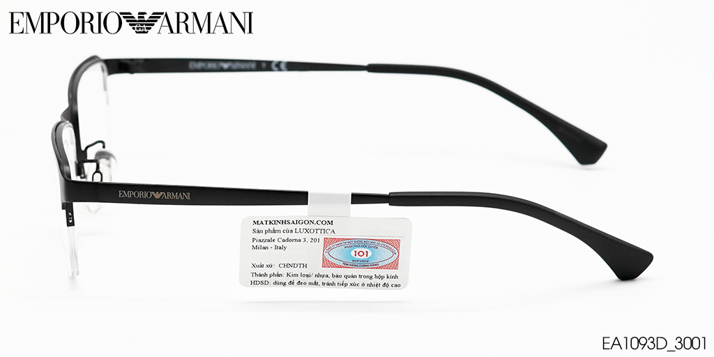 GỌNG KÍNH EMPORIO ARMANI EA1093D 3001 - Hình 6