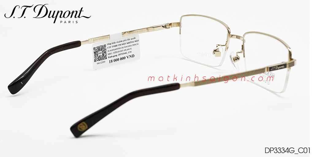 GỌNG KÍNH DUPONT DP3334G C01 - Hình 5