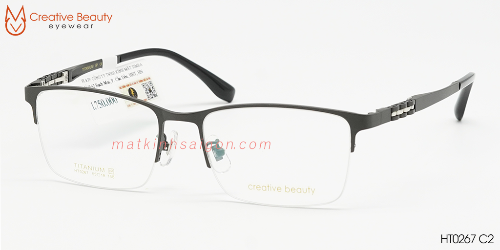 GỌNG KÍNH CREATIVE BEAUTY HT0267 C2 - Hình 3