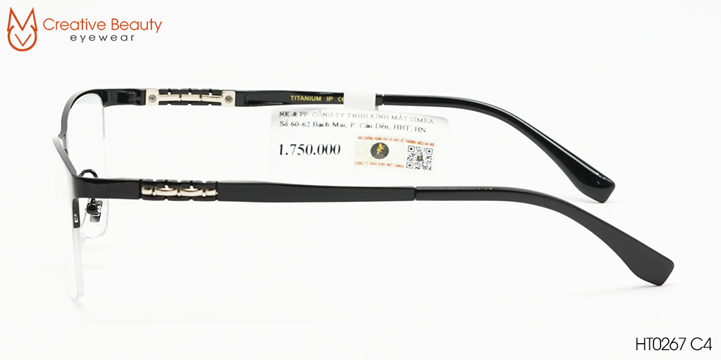 GỌNG KÍNH CREATIVE BEAUTY HT0267 C4 - Hình 5
