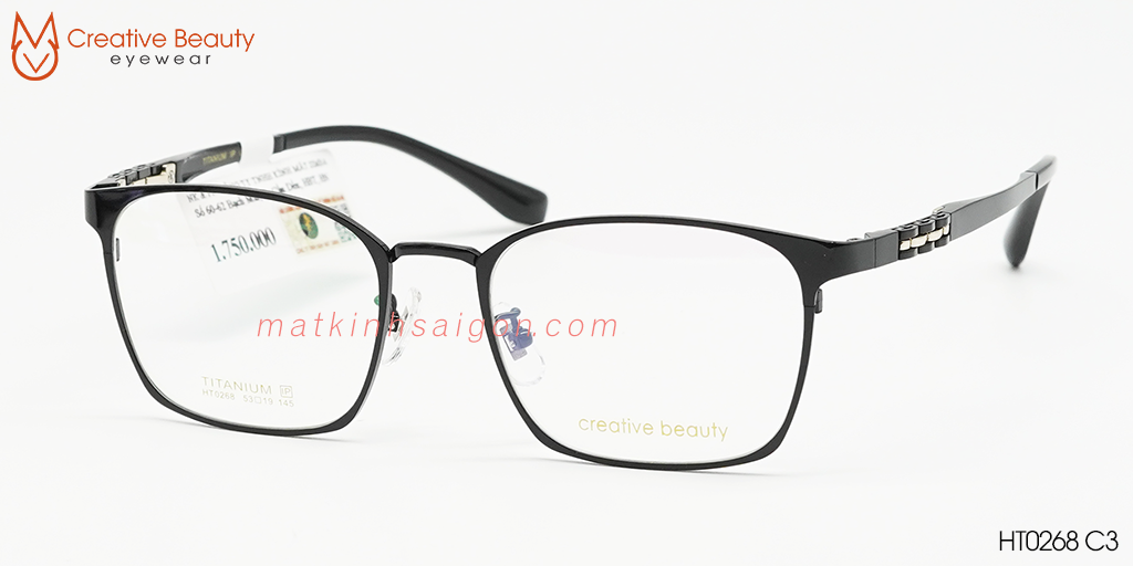 GỌNG KÍNH CREATIVE BEAUTY HT0268 C3