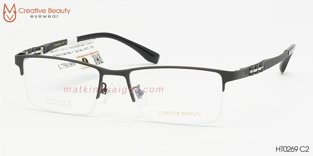 GỌNG KÍNH CREATIVE BEAUTY HT0269 C2