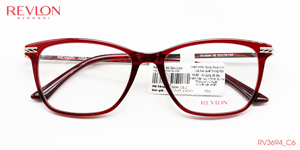 GỌNG KÍNH NHỰA NHỰA HỢP KIM REVLON RV3694 C6 - Hover