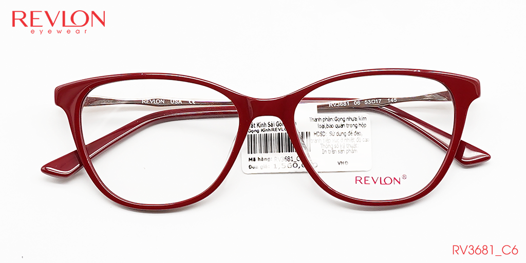 GỌNG KÍNH NHỰA NHỰA HỢP KIM REVLON RV3681 C6 - Hover