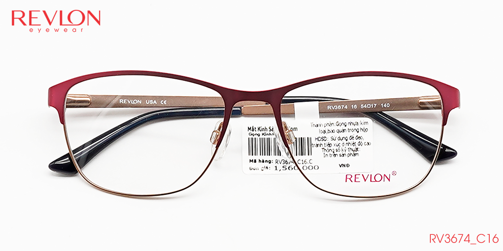 GỌNG KÍNH HỢP KIM REVLON RV3674 C16 - Hover