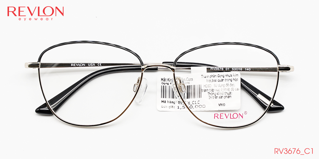 GỌNG KÍNH HỢP KIM REVLON RV3676 C1 - Hover