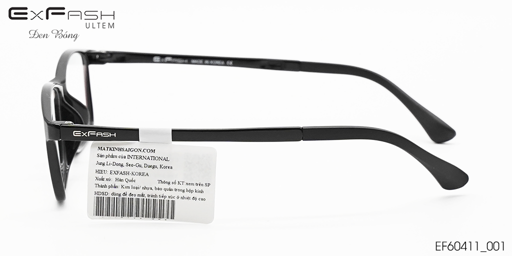 GỌNG KÍNH EXFASH EF60411 001 - Hình 6