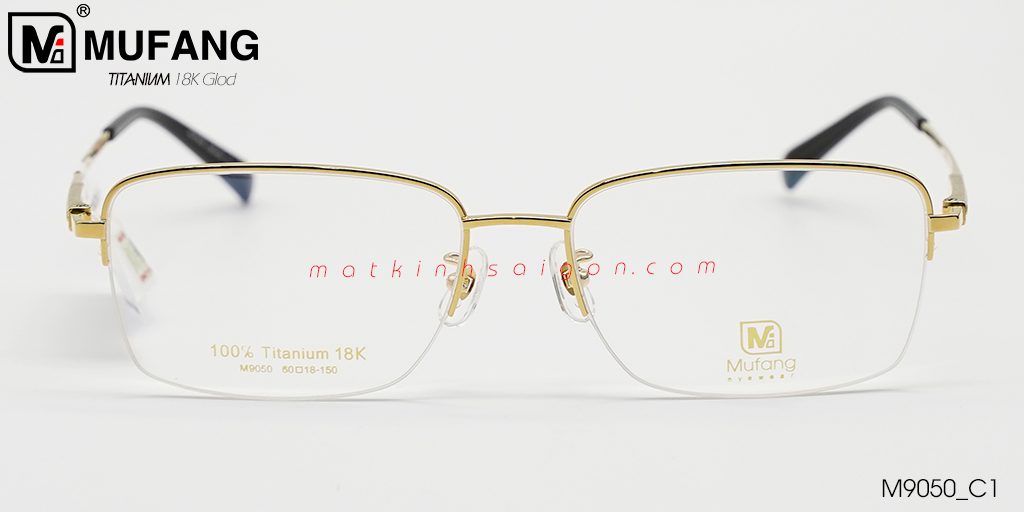 Gọng Kính Titanium Mufang M9050 C1 - Hình 3