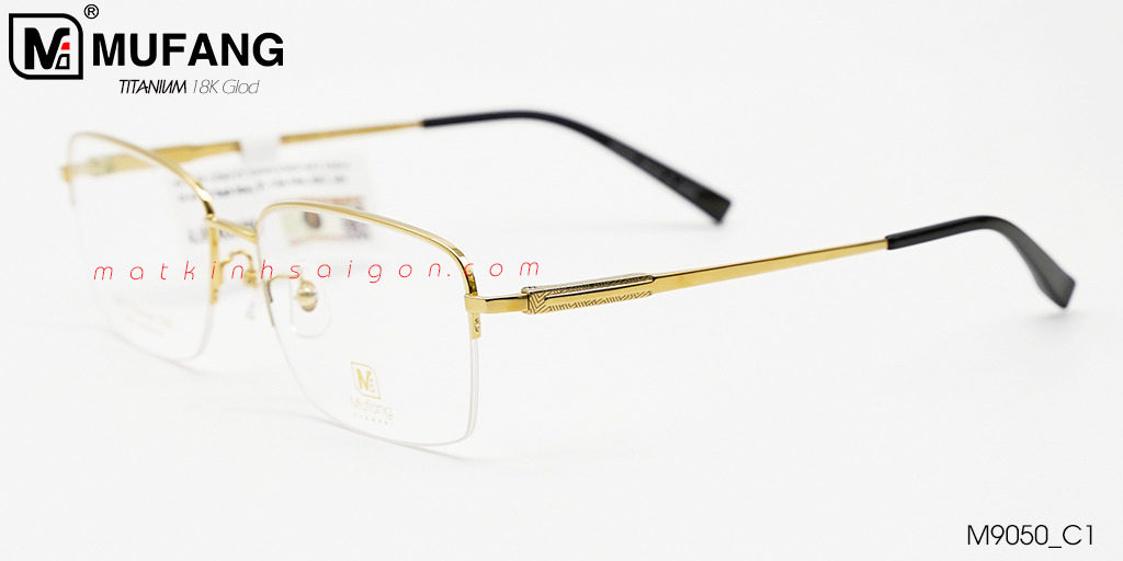 Gọng Kính Titanium Mufang M9050 C1 - Hình 4