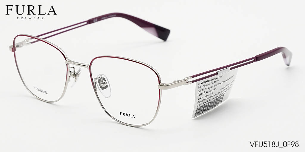 Gọng Kính Furla VFU518J 0F98 - Hình 4