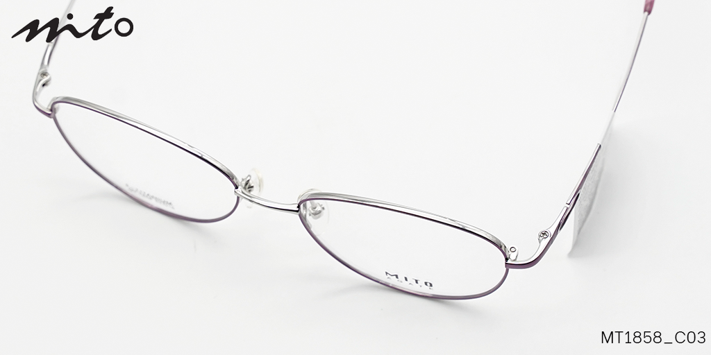 Gọng Kính Nữ Mito B-Titanium MT1858_C03 - Hình 6