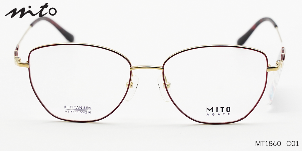 Gọng Kính Nữ Mito B-Titanium MT1860_C01 - Hình 3