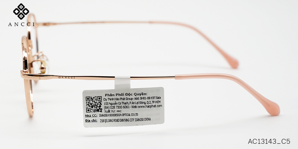GỌNG KÍNH ANCCI TITANIUM AC13143_C5 - Hình 6