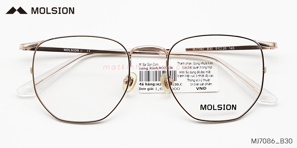 GỌNG KÍNH MOLSION MJ7082 B30 - Hover