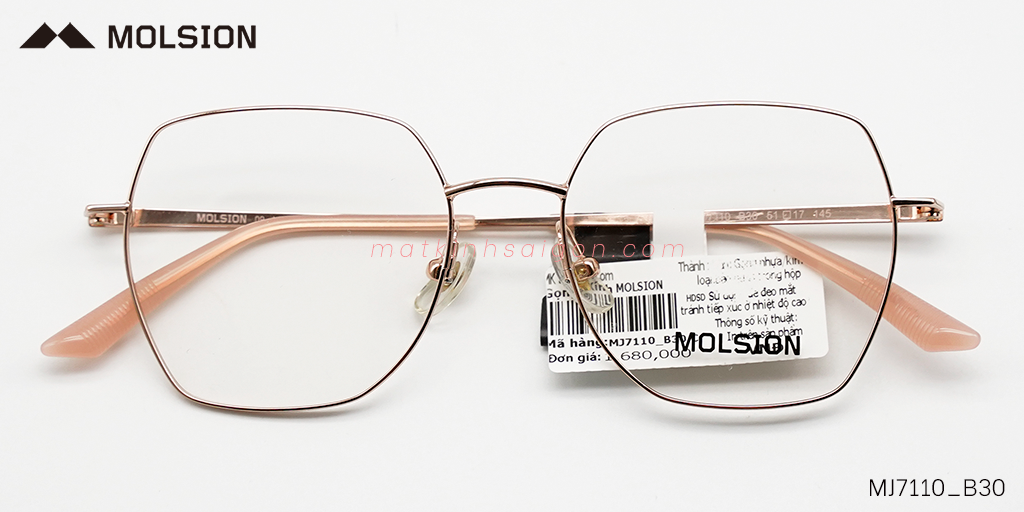 GỌNG KÍNH MOLSION MJ7110 B30 - Hover