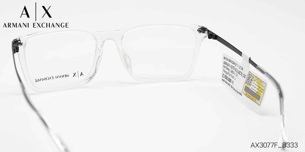 Gọng Kính Nhựa Hợp Kim Armani Exchange AX3077F_8333 - Hình 5