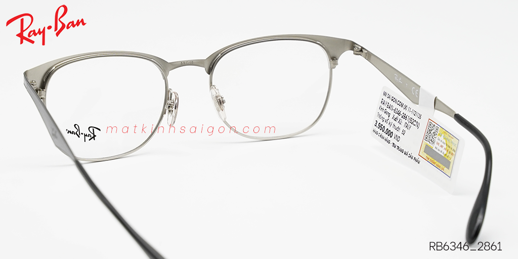 Gọng Kính Hợp Kim Metal RayBan RB6346_2861 - Hình 4