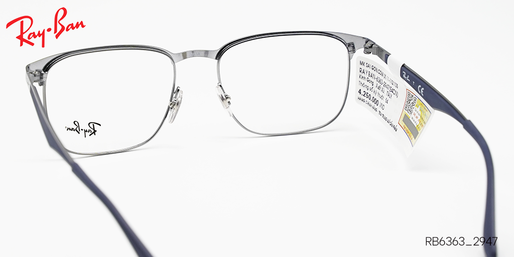 Gọng Kính Hợp Kim Metal RayBan RB6363_2947 - Hình 5