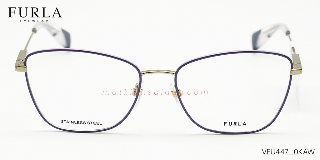 Gọng Kính Furla VFU447 0KAW - Hình 3
