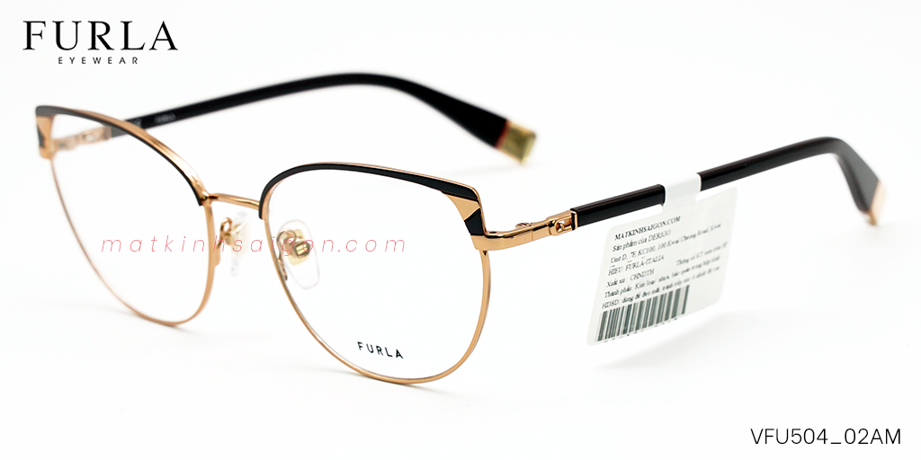 Gọng Kính Furla VFU504 02AM - Hình 5
