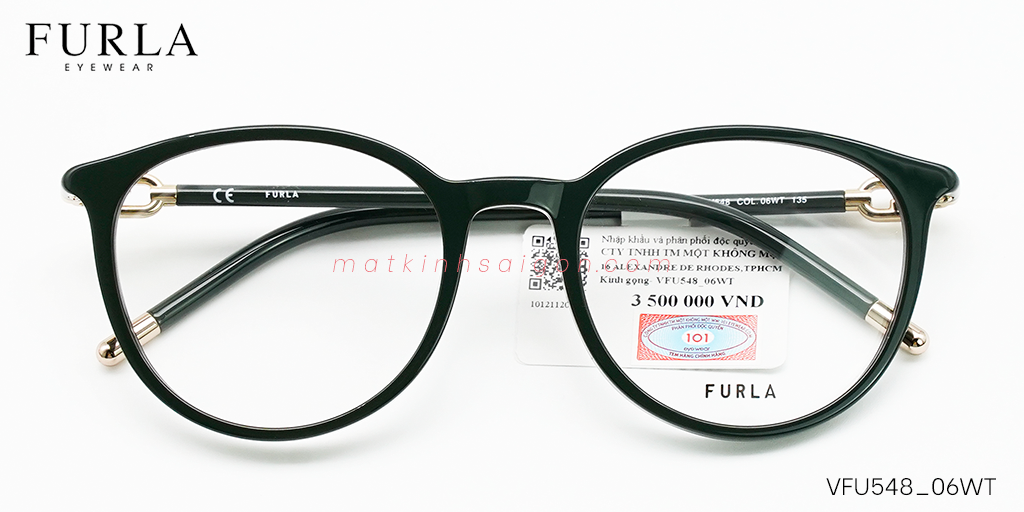 Gọng Kính Furla VFU548 06WT - Hover
