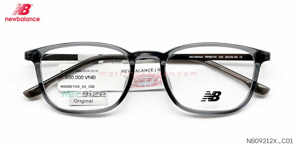 Gọng Kính Nhựa Hợp Kim New Balance NB09212X_C02 - Hover