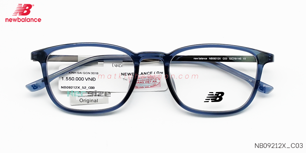 Gọng Kính Nhựa Hợp Kim New Balance NB09212X_C03 - Hover