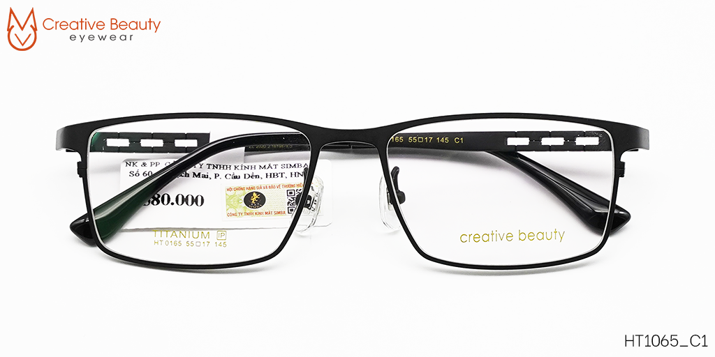 GỌNG KÍNH CREATIVE BEAUTY HT1065 C1 - Hover