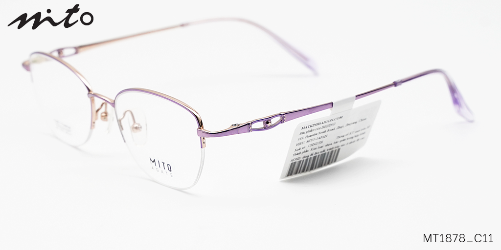 Gọng Kính Mito Pure-Titanium MT1878_C11 - Hình 4