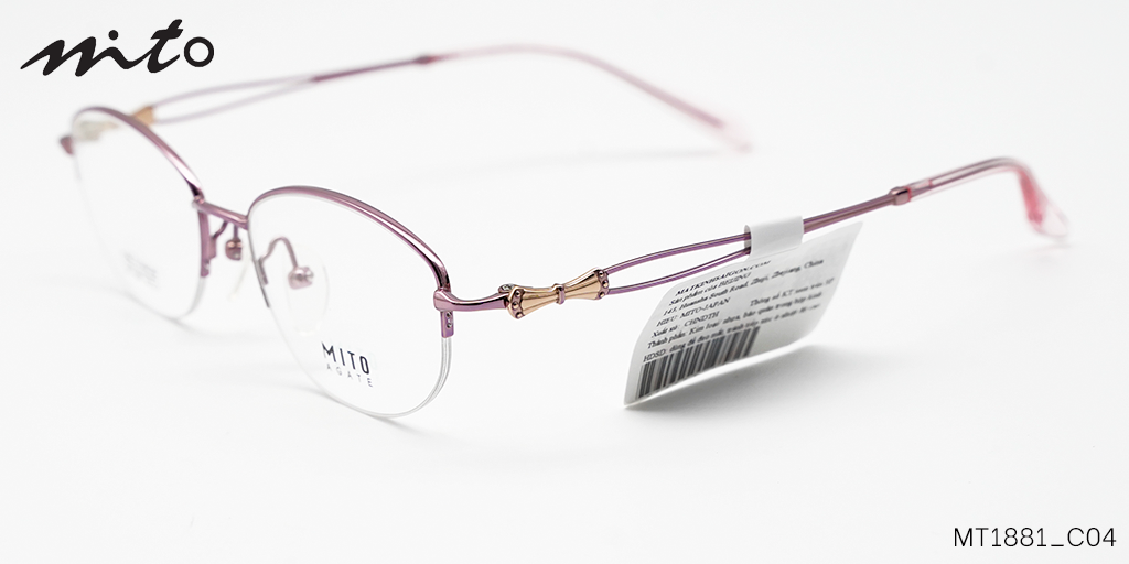 Gọng Kính Mito Pure-Titanium MT1881_C04 - Hình 4