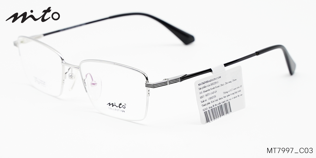 Gọng Kính Mito Pure-Titanium MT7997_C03 - Hình 5
