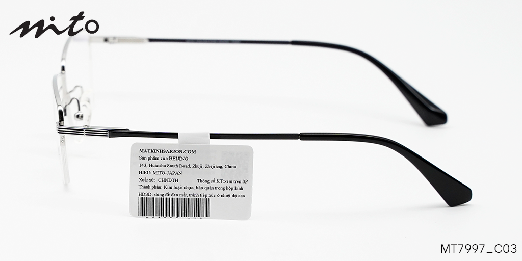 Gọng Kính Mito Pure-Titanium MT7997_C03 - Hình 6