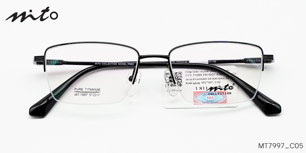 Gọng Kính Mito Pure-Titanium MT7997_C05 - Hover
