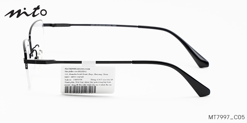 Gọng Kính Mito Pure-Titanium MT7997_C05 - Hình 6