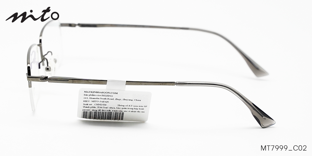 Gọng Kính Mito Pure-Titanium MT7999_C02 - Hình 6