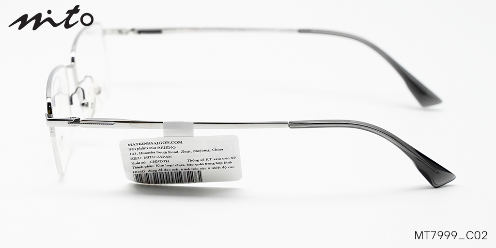 Gọng Kính Mito Pure-Titanium MT7999_C03 - Hình 5