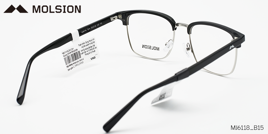 GỌNG KÍNH MOLSION MJ6118 B15 - Hình 4
