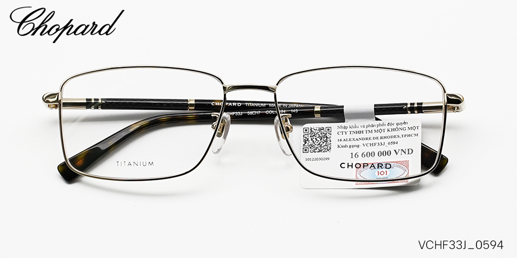 Gọng Kính Chopard VCHF33J 0594 - Hover
