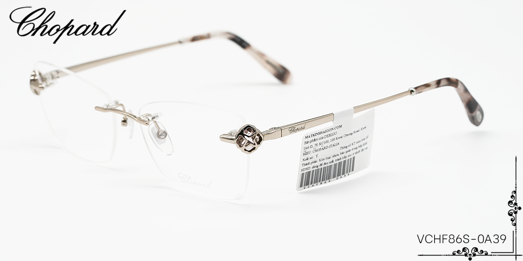 Gọng Kính Chopard VCHF86S 0A39 - Hình 6
