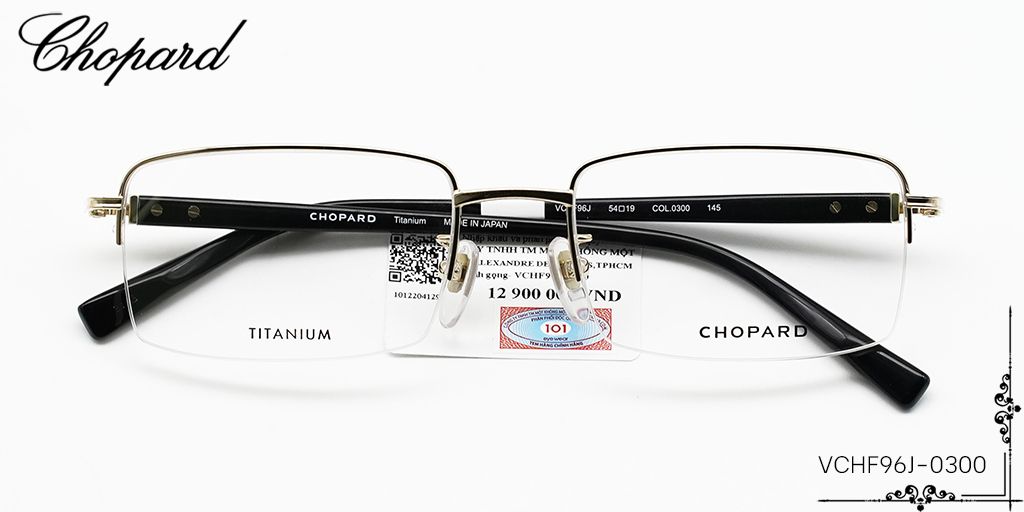 Gọng Kính Chopard VCHF96J 0300 - Hover