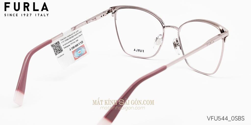 Gọng Kính Furla VFU544 0SBS - Hình 4