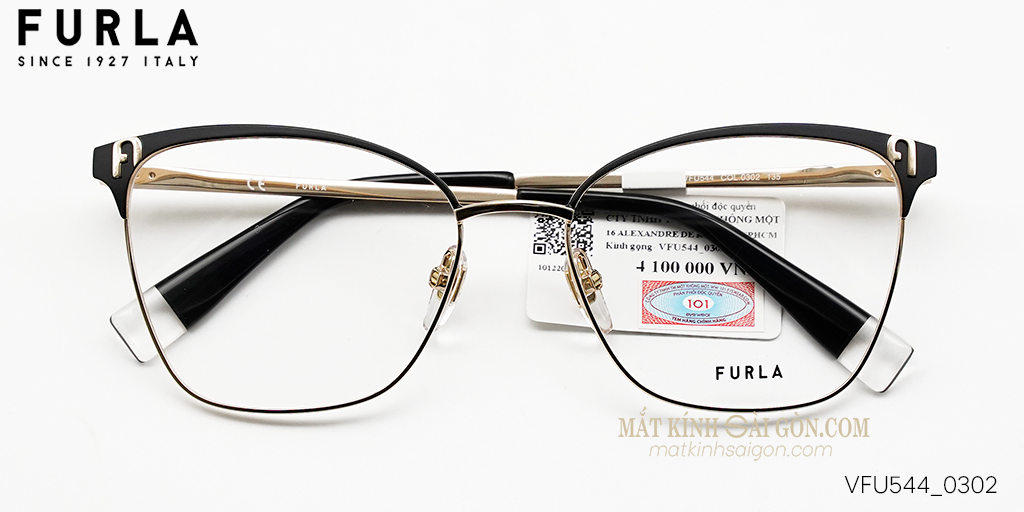 Gọng Kính Furla VFU544 0302 - Hover