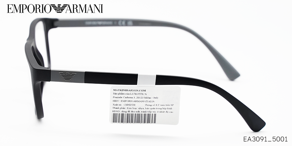 GỌNG KÍNH EMPORIO ARMANI EA3091 5001 - Hình 6