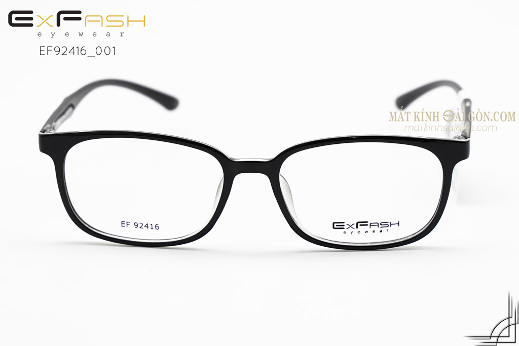 Gọng Kính Nhựa ExFash EF92416 001 - Hover